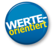 Werte-orientiert IKEA Button Werte-orientiert IKEA Button